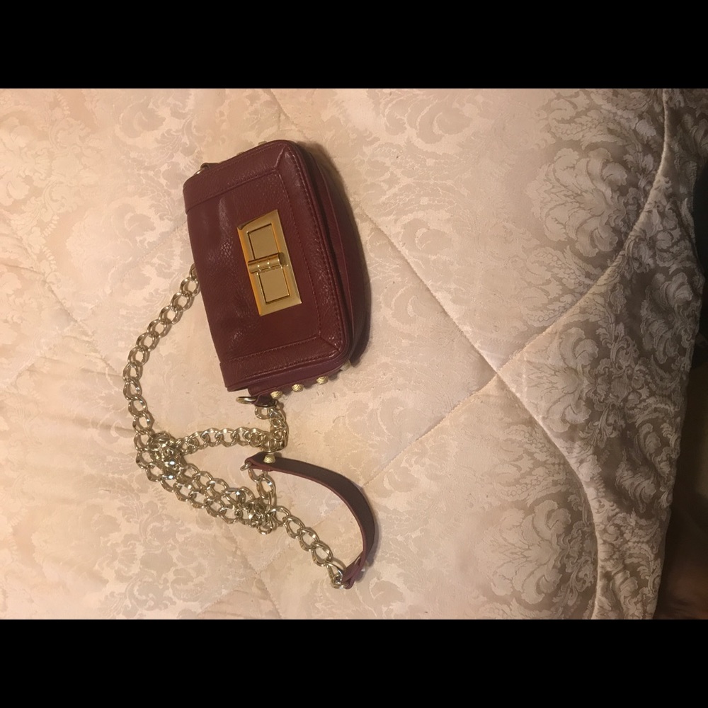 Maroon crossbody